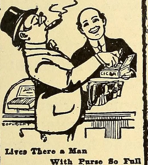 An illustration from How to advertise a retail store, including mail order advertising and general advertising; a complete comprehensive manual for promoting publicity, 1908, leaf 288