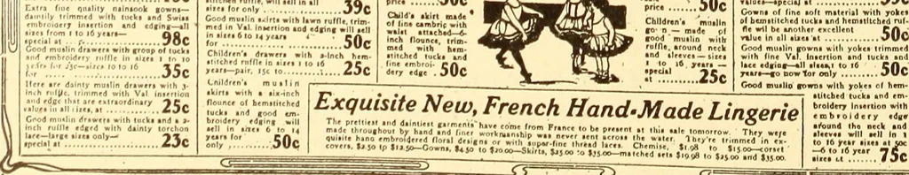 An illustration from How to advertise a retail store, including mail order advertising and general advertising; a complete comprehensive manual for promoting publicity, 1908, leaf 309