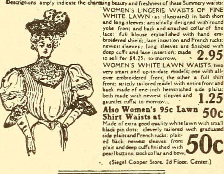 An illustration from How to advertise a retail store, including mail order advertising and general advertising; a complete comprehensive manual for promoting publicity, 1908, leaf 315
