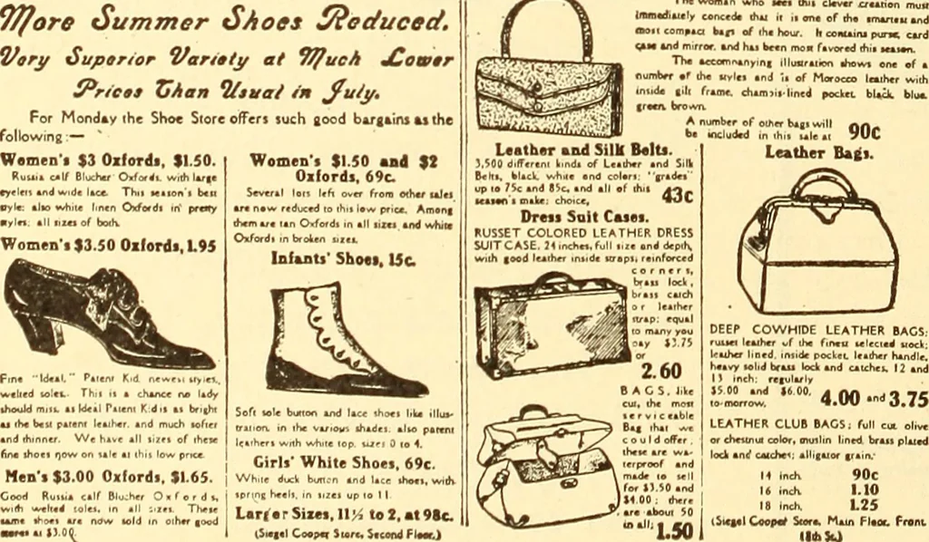 An illustration from How to advertise a retail store, including mail order advertising and general advertising; a complete comprehensive manual for promoting publicity, 1908, leaf 315