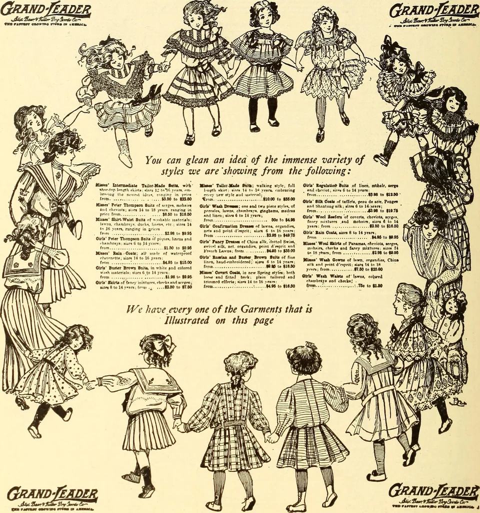 An illustration from How to advertise a retail store, including mail order advertising and general advertising; a complete comprehensive manual for promoting publicity, 1908, leaf 321