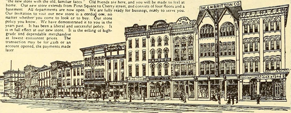 An illustration from How to advertise a retail store, including mail order advertising and general advertising; a complete comprehensive manual for promoting publicity, 1908, leaf 323
