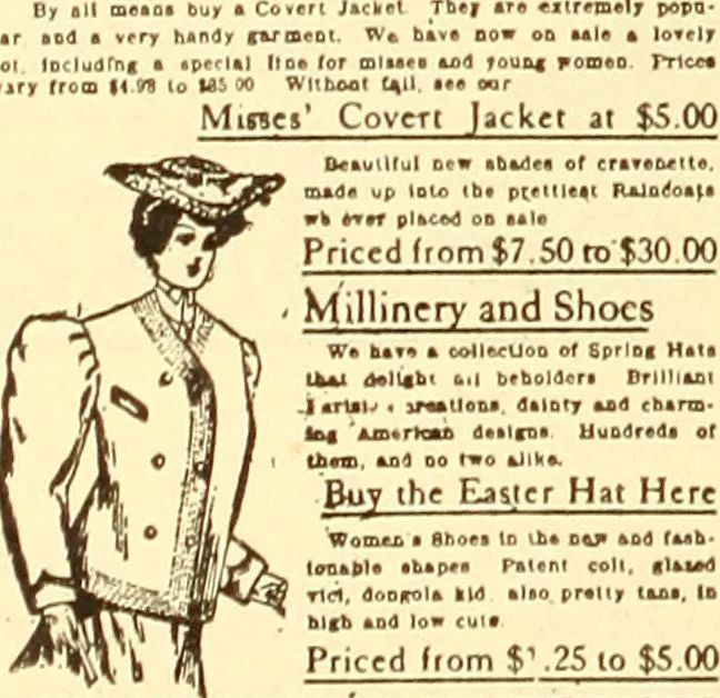 An illustration from How to advertise a retail store, including mail order advertising and general advertising; a complete comprehensive manual for promoting publicity, 1908, leaf 323