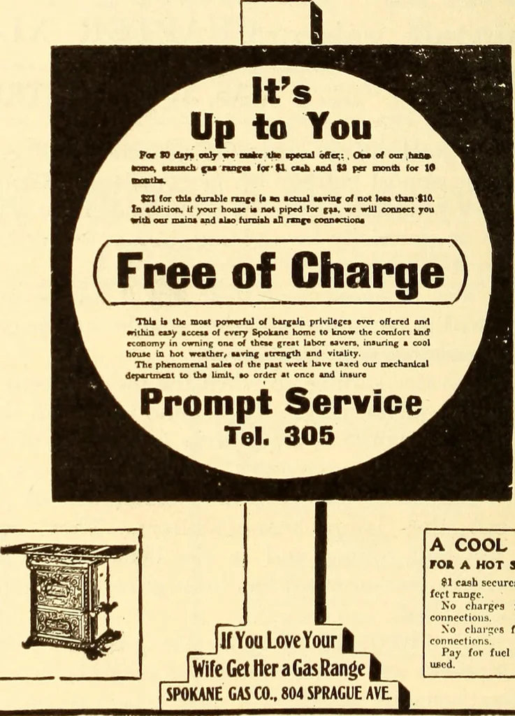 An illustration from How to advertise a retail store, including mail order advertising and general advertising; a complete comprehensive manual for promoting publicity, 1908, leaf 337