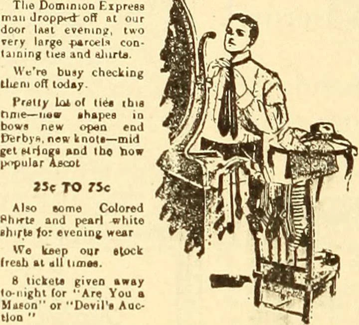 An illustration from How to advertise a retail store, including mail order advertising and general advertising; a complete comprehensive manual for promoting publicity, 1908, leaf 343