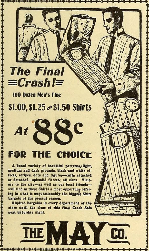 An illustration from How to advertise a retail store, including mail order advertising and general advertising; a complete comprehensive manual for promoting publicity, 1908, leaf 344