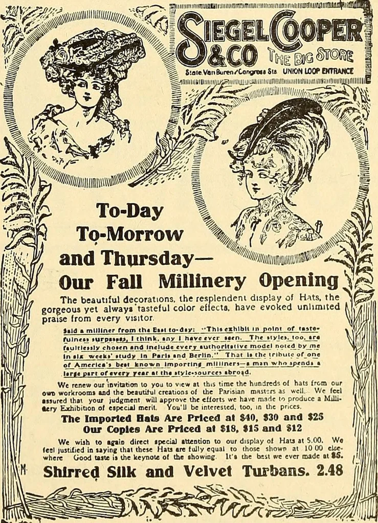 An illustration from How to advertise a retail store, including mail order advertising and general advertising; a complete comprehensive manual for promoting publicity, 1908, leaf 358