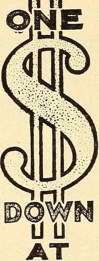 An illustration from How to advertise a retail store, including mail order advertising and general advertising; a complete comprehensive manual for promoting publicity, 1908, leaf 363