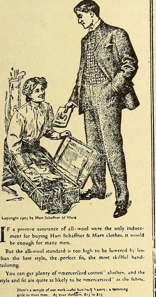 An illustration from How to advertise a retail store, including mail order advertising and general advertising; a complete comprehensive manual for promoting publicity, 1908, leaf 400