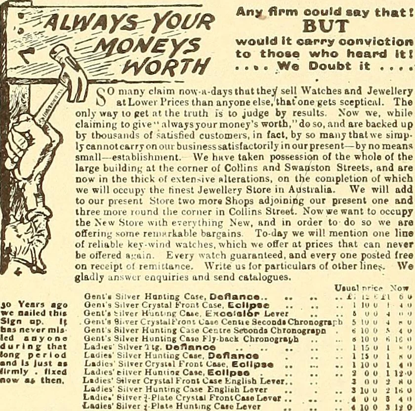 An illustration from How to advertise a retail store, including mail order advertising and general advertising; a complete comprehensive manual for promoting publicity, 1908, leaf 41
