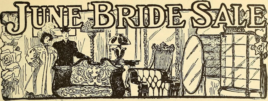 An illustration from How to advertise a retail store, including mail order advertising and general advertising; a complete comprehensive manual for promoting publicity, 1908, leaf 42