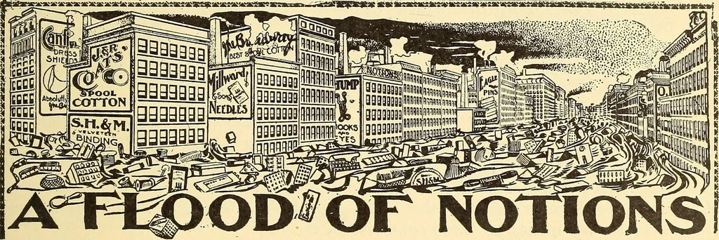 An illustration from How to advertise a retail store, including mail order advertising and general advertising; a complete comprehensive manual for promoting publicity, 1908, leaf 42