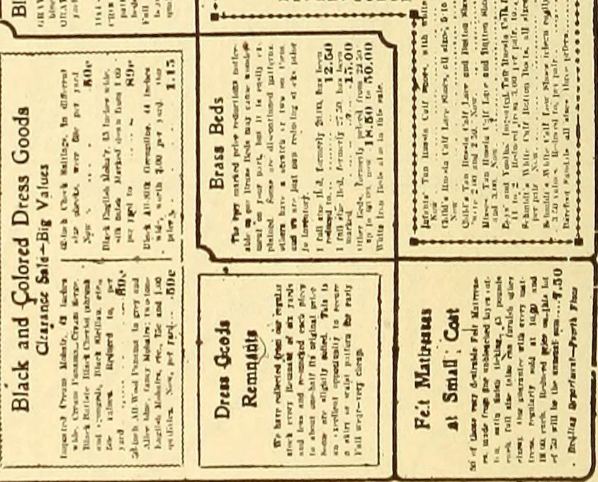 An illustration from How to advertise a retail store, including mail order advertising and general advertising; a complete comprehensive manual for promoting publicity, 1908, leaf 441