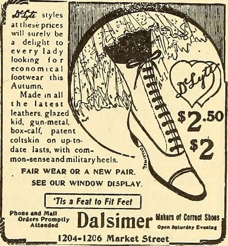 An illustration from How to advertise a retail store, including mail order advertising and general advertising; a complete comprehensive manual for promoting publicity, 1908, leaf 46