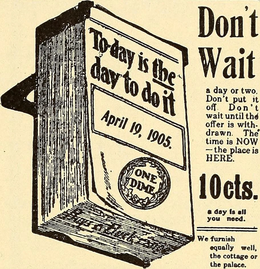 An illustration from How to advertise a retail store, including mail order advertising and general advertising; a complete comprehensive manual for promoting publicity, 1908, leaf 56