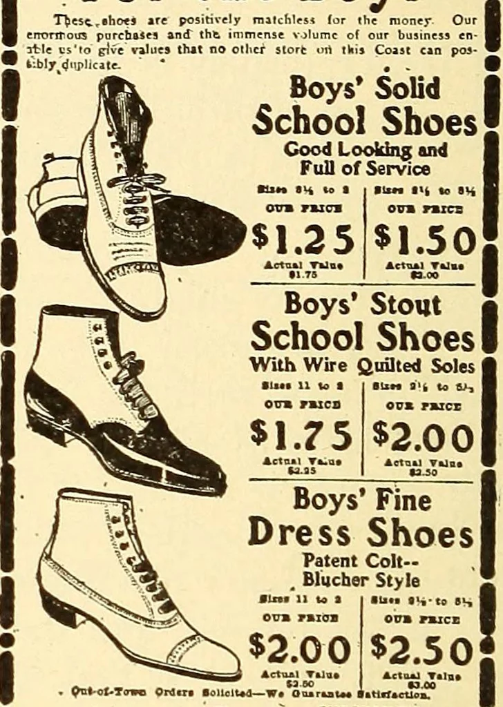 An illustration from How to advertise a retail store, including mail order advertising and general advertising; a complete comprehensive manual for promoting publicity, 1908, leaf 65