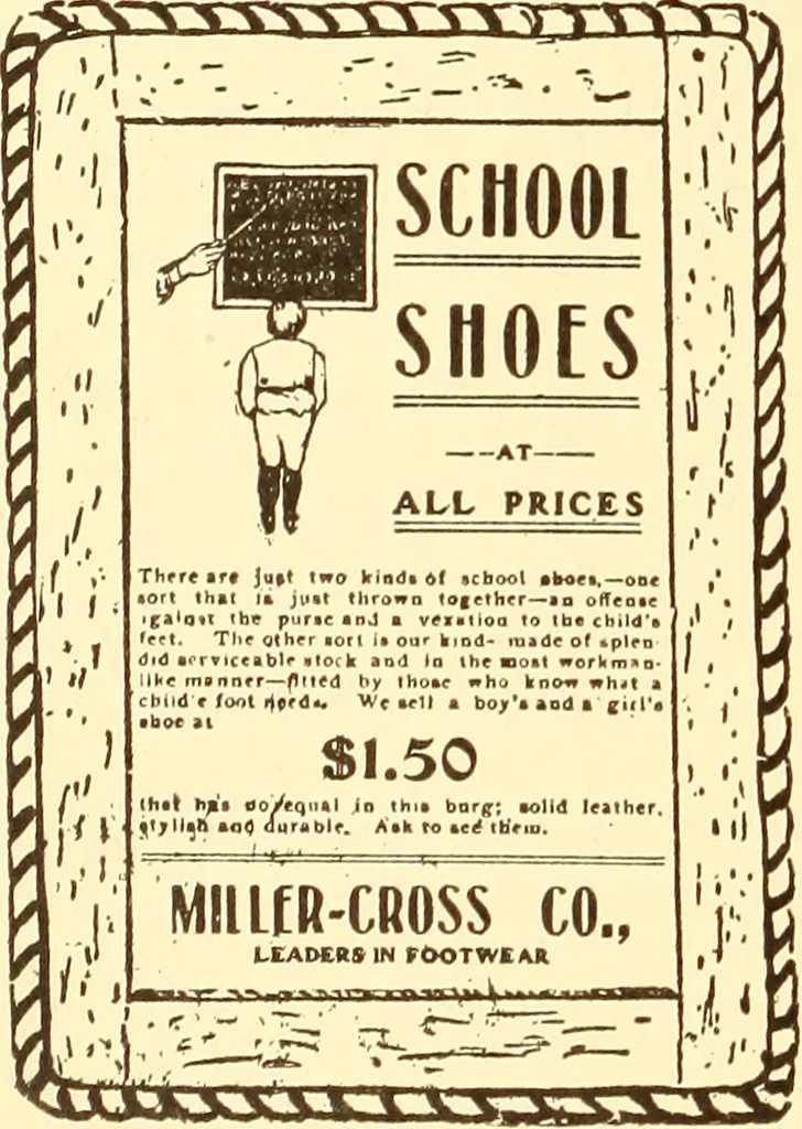 An illustration from How to advertise a retail store, including mail order advertising and general advertising; a complete comprehensive manual for promoting publicity, 1908, leaf 77