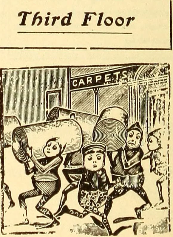 An illustration from How to advertise a retail store, including mail order advertising and general advertising; a complete comprehensive manual for promoting publicity, 1908, leaf 99