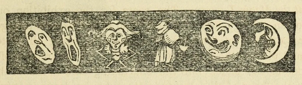 An illustration from How to amuse an evening party : a complete collection of home recreations .., 1869, leaf 101