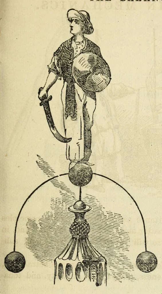 An illustration from How to amuse an evening party : a complete collection of home recreations .., 1869, leaf 109
