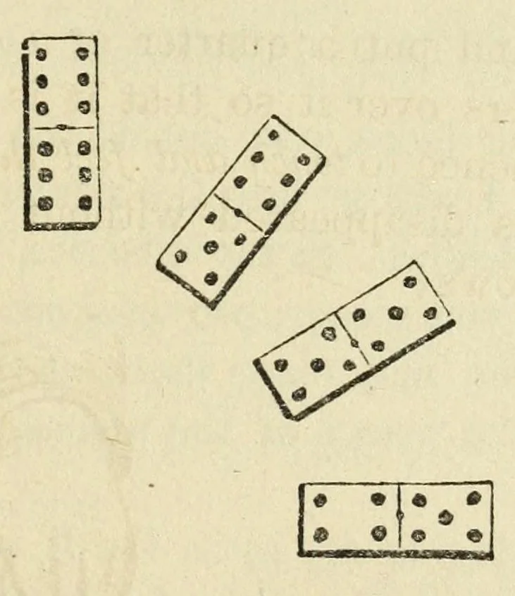An illustration from How to amuse an evening party : a complete collection of home recreations .., 1869, leaf 63