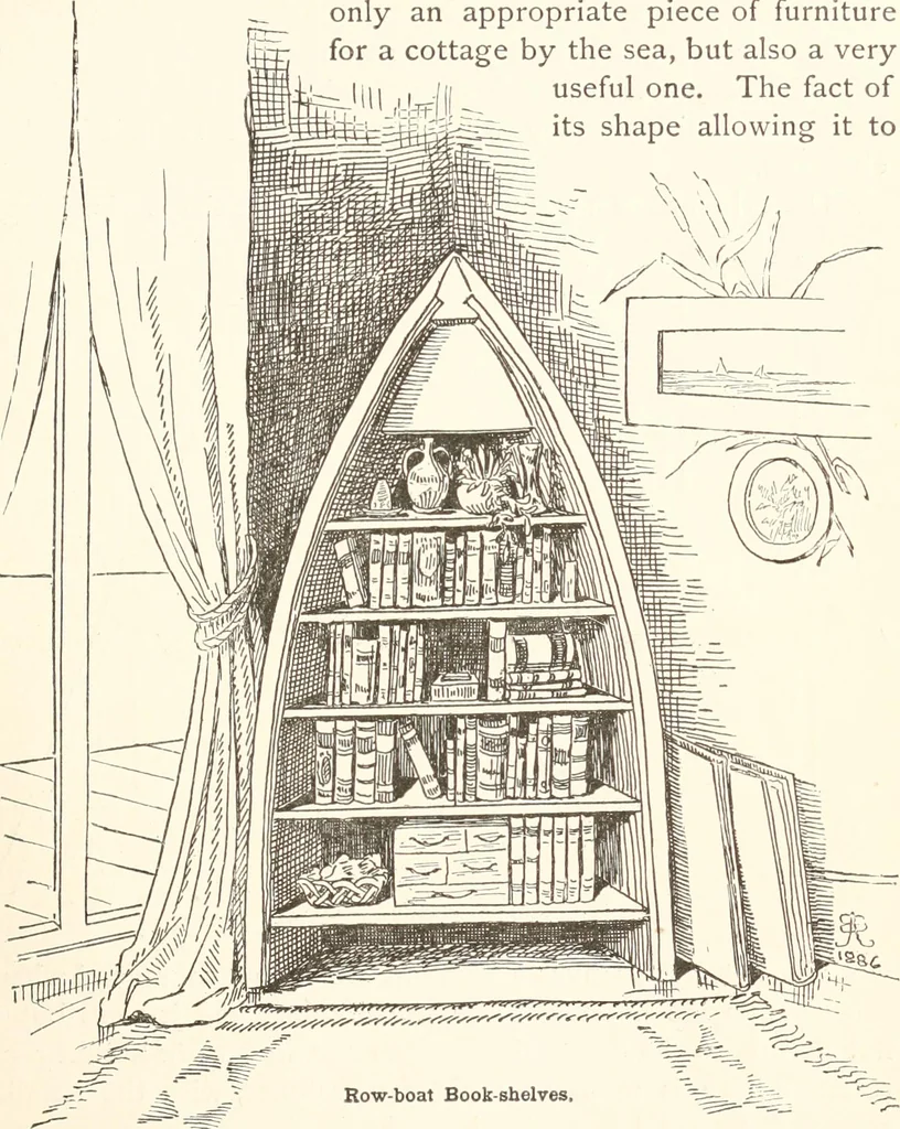 An illustration from How to amuse yourself and others. The American girl's handy book, 1887, leaf 116