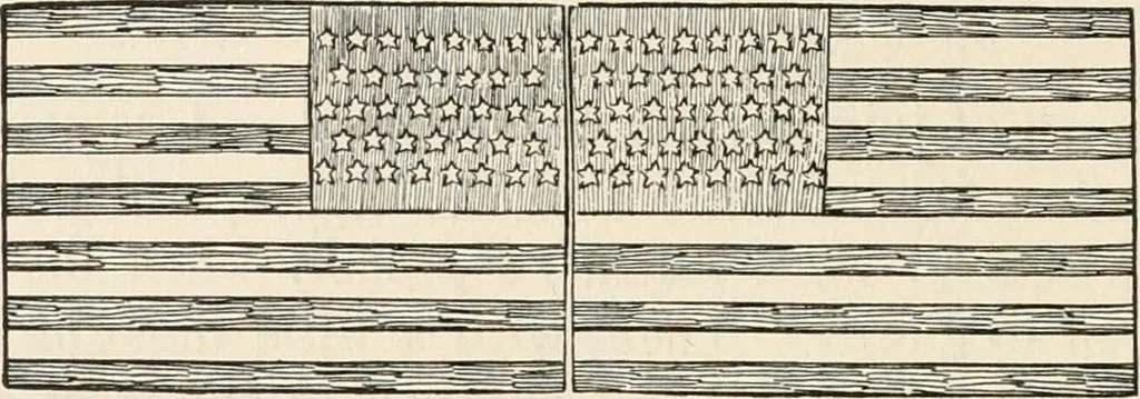 An illustration from How to amuse yourself and others. The American girl's handy book, 1887, leaf 129