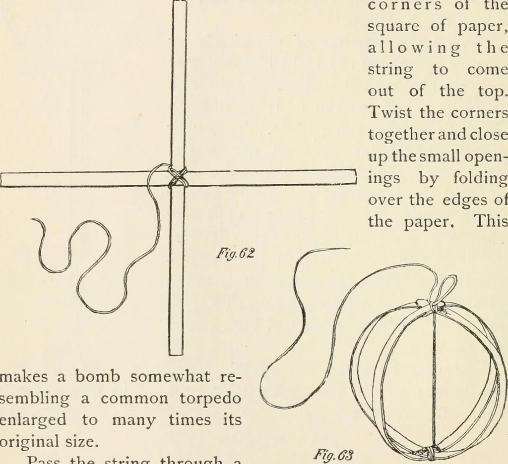 An illustration from How to amuse yourself and others. The American girl's handy book, 1887, leaf 137