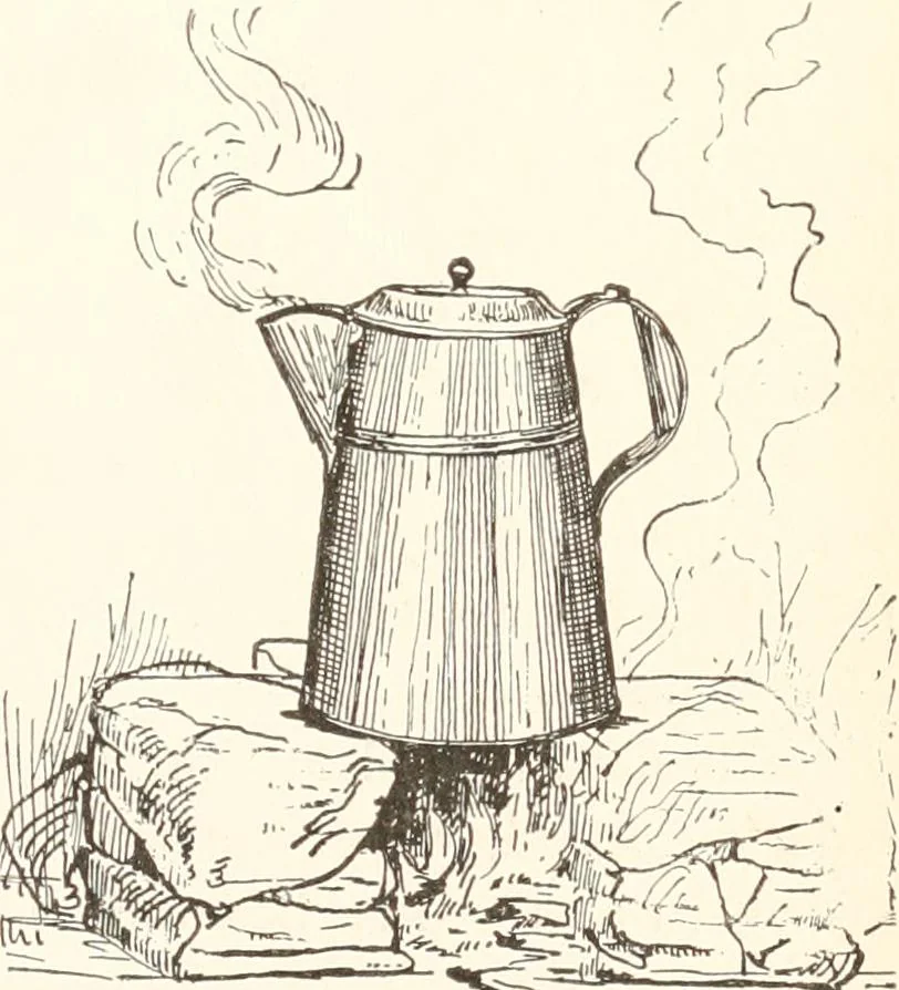 An illustration from How to amuse yourself and others. The American girl's handy book, 1887, leaf 154