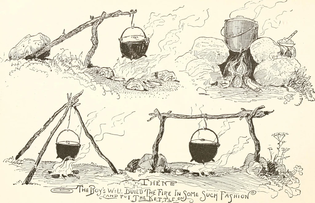 An illustration from How to amuse yourself and others. The American girl's handy book, 1887, leaf 156