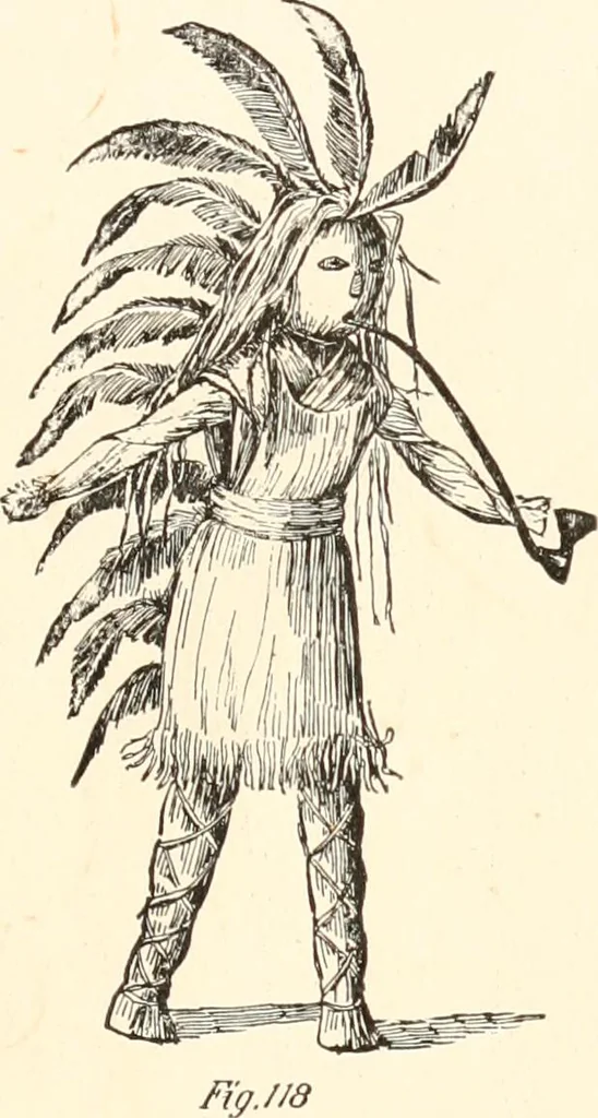 An illustration from How to amuse yourself and others. The American girl's handy book, 1887, leaf 194