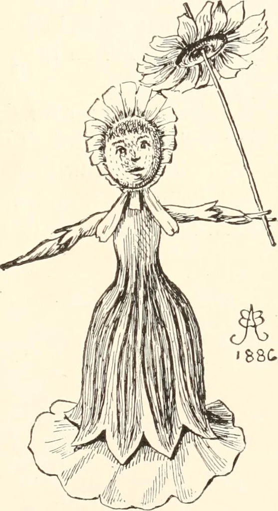 An illustration from How to amuse yourself and others. The American girl's handy book, 1887, leaf 196