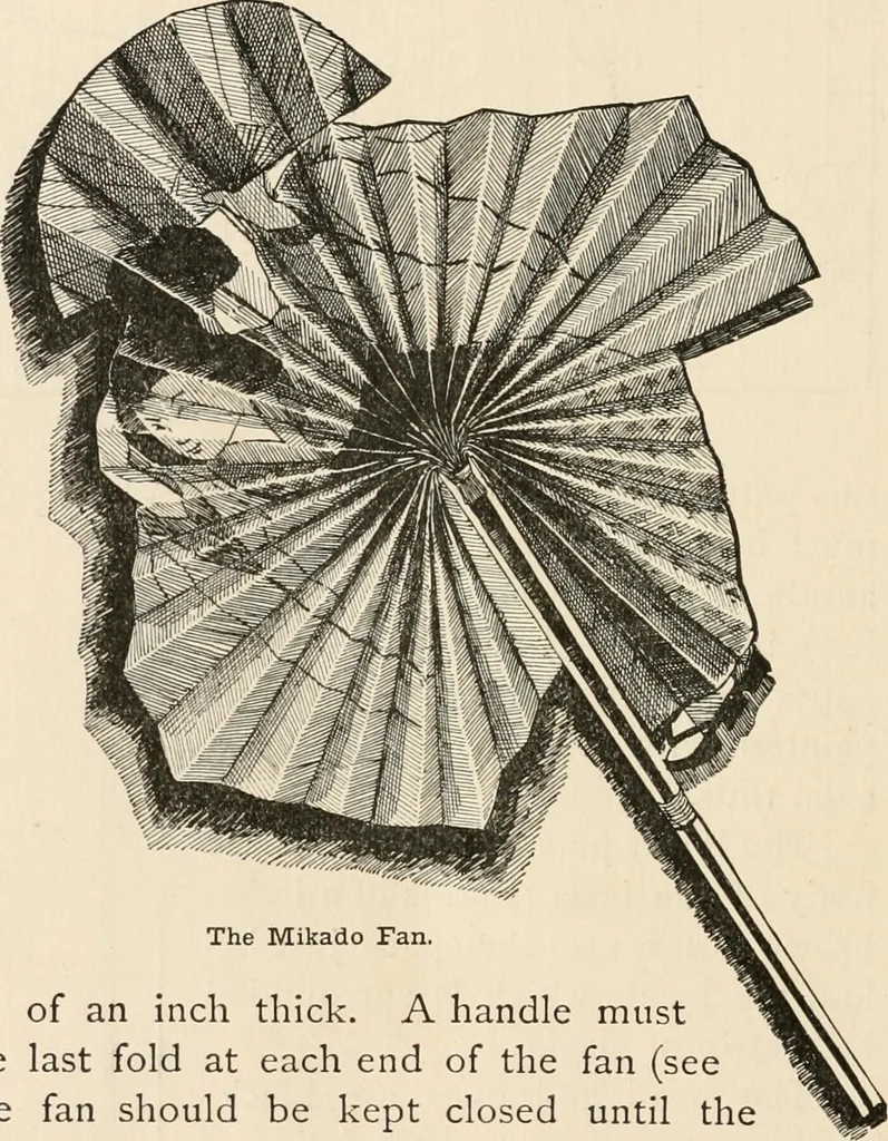 An illustration from How to amuse yourself and others. The American girl's handy book, 1887, leaf 201