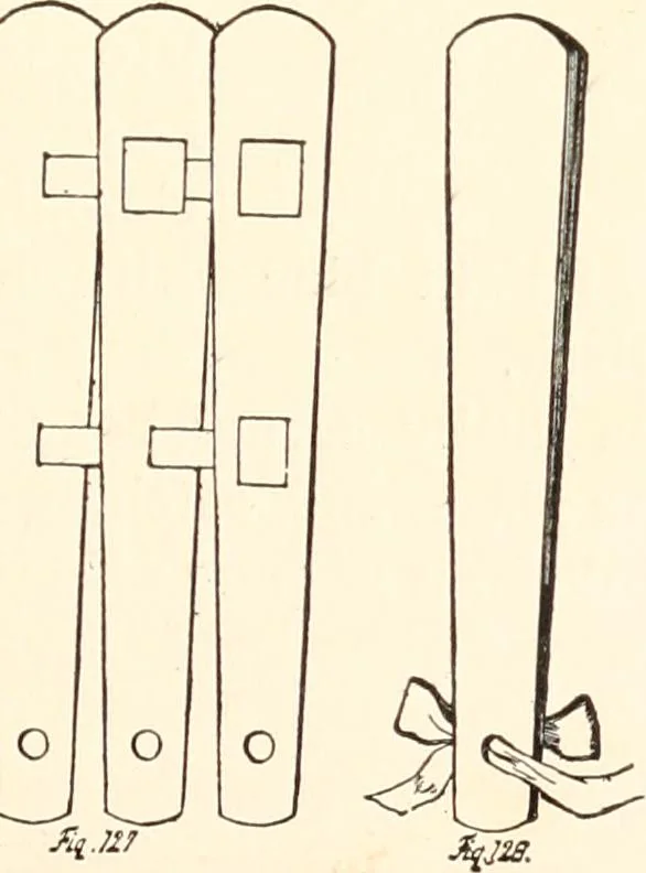 An illustration from How to amuse yourself and others. The American girl's handy book, 1887, leaf 204