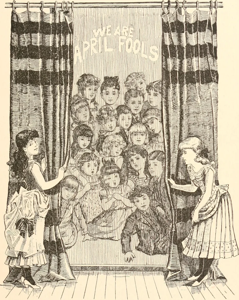 An illustration from How to amuse yourself and others. The American girl's handy book, 1887, leaf 28