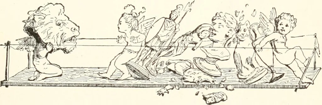 An illustration from How to amuse yourself and others. The American girl's handy book, 1887, leaf 292