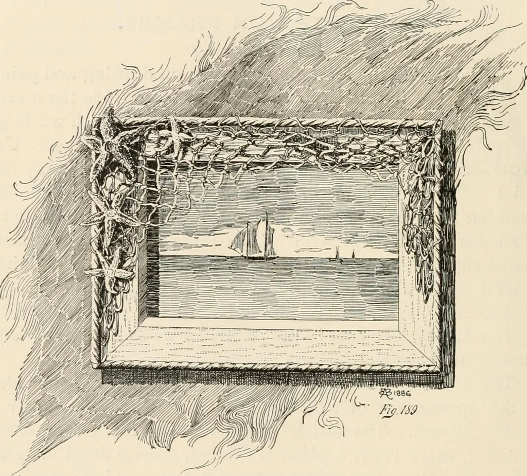 An illustration from How to amuse yourself and others. The American girl's handy book, 1887, leaf 317