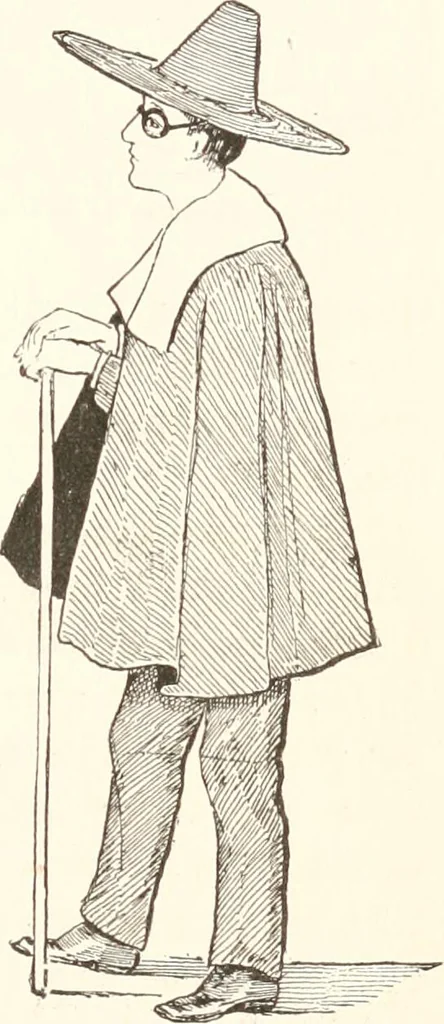 An illustration from How to amuse yourself and others. The American girl's handy book, 1887, leaf 326