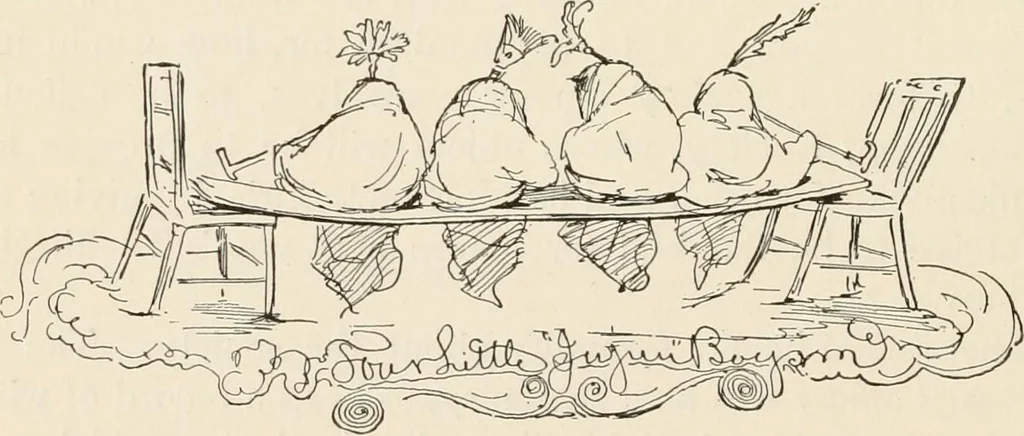 An illustration from How to amuse yourself and others. The American girl's handy book, 1887, leaf 335