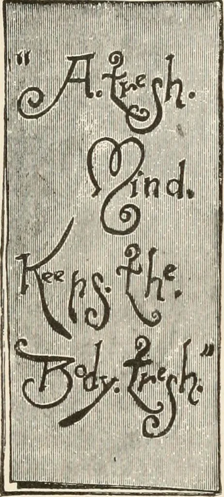 An illustration from How to amuse yourself and others. The American girl's handy book, 1887, leaf 345