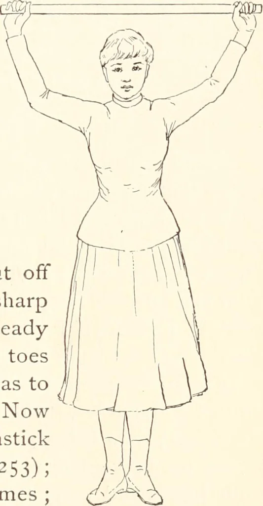 An illustration from How to amuse yourself and others. The American girl's handy book, 1887, leaf 378