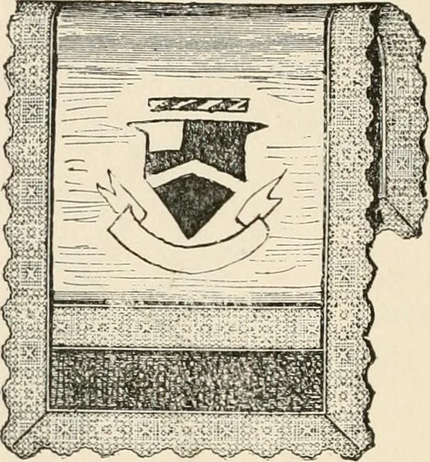 An illustration from How to amuse yourself and others. The American girl's handy book, 1887, leaf 397