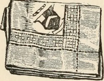 An illustration from How to amuse yourself and others. The American girl's handy book, 1887, leaf 397