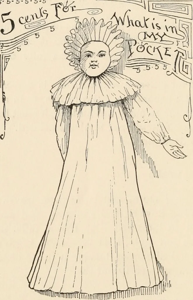 An illustration from How to amuse yourself and others. The American girl's handy book, 1887, leaf 445