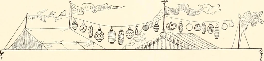 An illustration from How to amuse yourself and others. The American girl's handy book, 1887, leaf 448