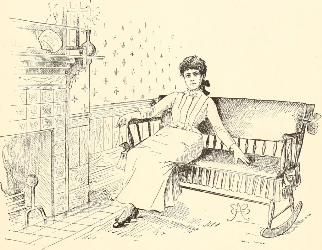 An illustration from How to amuse yourself and others. The American girl's handy book, 1887, leaf 464