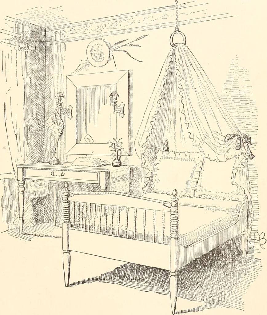 An illustration from How to amuse yourself and others. The American girl's handy book, 1887, leaf 466