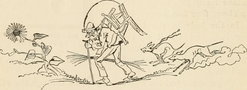 An illustration from How to amuse yourself and others. The American girl's handy book, 1887, leaf 471