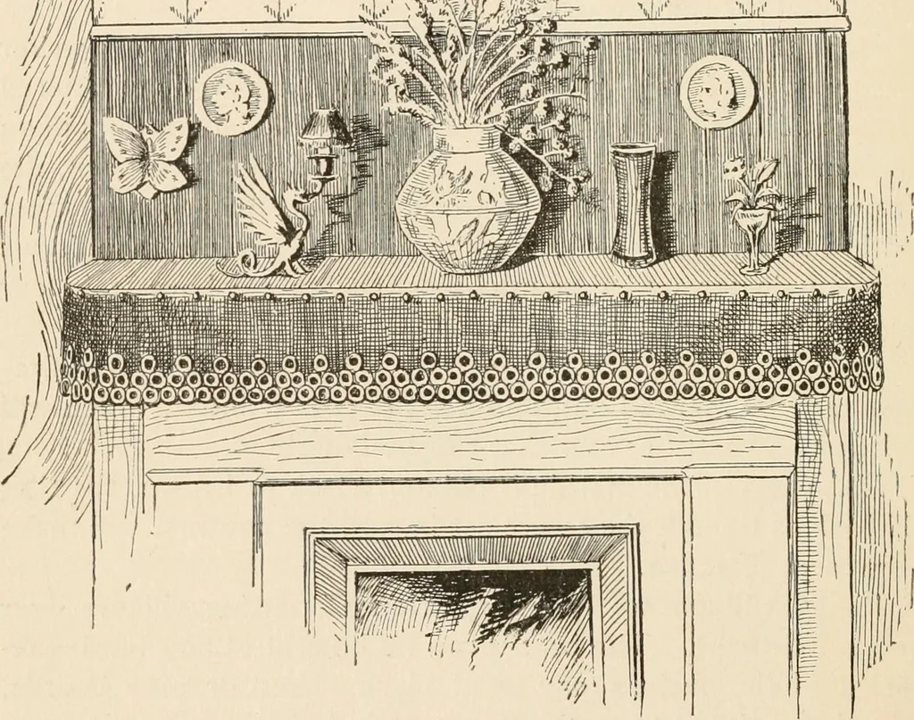 An illustration from How to amuse yourself and others. The American girl's handy book, 1887, leaf 475