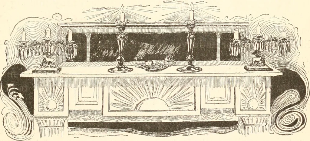 An illustration from How to amuse yourself and others. The American girl's handy book, 1887, leaf 478